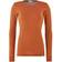 Nostebarn Women's Long Sleeved Wool Sweater - Terracotta