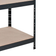 AR Shelving RIVET 59 18 Dark Matte Grey Shelving System 59x71"