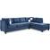 Glory Furniture G630B-SC Navy Blue Sofa 111" 5 Seater