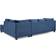 Glory Furniture G630B-SC Navy Blue Sofa 111" 5 Seater