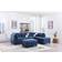 Glory Furniture G630B-SC Navy Blue Sofa 111" 5 Seater