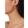 Dyrberg/Kern Dessa Earrings - Silver/Transparent