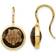 Gem & Harmony Smoky Drop Earrings 7.40 Carats - Gold/Quartz