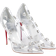 Christian Louboutin Degraqueen 100 mm - Silver