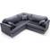Abakus Direct Ferguson Dark Grey Sofa 200cm 5-Sitzer