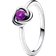 Pandora February Eternity Circle Ring - Silver/Purple