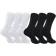 Sof Sole Men's Crew Socks 6-pack - White/Black