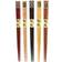 World Menagerie Organic Japanese Reusable Chopsticks 9.1" 5