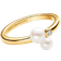 Pandora Duo Treated Ring - Gold/Pearl/Transparent