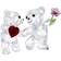 Swarovski Kris Bear Happy Together Multicolour Dekofigur 5.7cm
