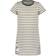 Elkline Meermaen Striped Dress - Whiteswan/Darkstone