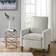 Madison Park Sierra Ivory Armchair 40"