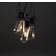 Konstsmide Tivoli Black/Clear Lysslynge 10 Lamper