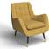 Mercury Row Brianne Yellow Armchair 35.4"