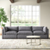 Joss & Main Avaliese Bennett Moon Sofa 117" 3 Seater