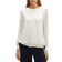 Street One Chiffon Long Sleeve Top - Off White