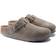 Birkenstock Boston Soft Footbed Suede Leather - Stone Coin