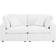 modway Commix White Sofa 80" 2 Seater