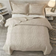 MarCielo Cotton Oversized Bedspread Beige (299.7x269.2)