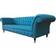 JVMoebel Luxus Blue Sofa 245cm 4-Sitzer