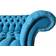 JVMoebel Luxus Blue Sofa 245cm 4-Sitzer