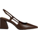 Vince Camuto Sindree Slingback Pointed Toe Pump - Chocolate