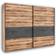 Stella Trading Alicante Elegant Alpine Lodge/Concrete Oxide Kleiderschrank 270x210cm