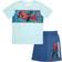 Marvel Avengers Superheroes Short Sleeve T-shirt & Shorts Set 2-piece - Blue