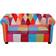 vidaXL Chesterfield Multicolor Sofa 145.5cm Zweisitzer