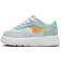 Nike Force 1 Low EasyOn TDV - Glacier Blue/Light Lemon Twist/Aquarius Blue/Total Orange