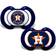 Masterpieces Houston Astros Pacifier 2-pack