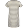 Elkline Meermaen Striped Dress - Whiteswan/Darkstone