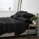 Becky Cameron Double Brushed Bed Sheet Black (203.2x152.4)