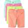 The Children's Place Kid's Roll Cuff Twill Skimmer Shorts 4-pack - Multi Colour