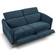 Corrigan Studio Kali Denim Blue Sofa 176cm Zweisitzer