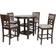 New Classic Furniture ‎D1763-52S-CHY Cherry Brown Dining Set 42" 5