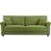House of Hampton 82.58'' Velvet Green Sofa 82.6" 3 Seater
