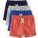 The Children's Place Kid's French Terry Roll Cuff Shorts 4-pack - Multicolor (3045673_32I2)