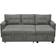 Home Imports Emporium Perry Couch Bed Gray Sofa 84" 3 Seater