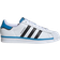 Adidas Superstar M - Cloud White/Core Black/Bright Blue