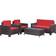 Homall 4 pcs Outdoor Lounge Set