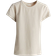 H&M Geripptes T-shirt - Light Beige