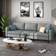 Costway Modern Modular Dark Grey Sofa 94.5" 3 Seater