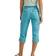 Lee Women's Ultra Lux with Flex To Go Relaxed Fit Cargo Capri - Bay Blue