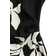 H&M Tapered-Waist Dress - Black/Floral