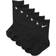 Nike Kid's Crew Socks 6-pack - Black (504101-019)
