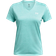 Under Armour Women's Tech Twist V-Neck Short Sleeve T-shirt - Radial Turquoise/White