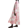 H&M Maxi Dress with Frills - Light Pink/Floral