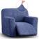 Paulato Stretch Recliner Loose Armchair Cover Blue