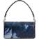 Coach Tabby Shoulder Bag 20 With Tie Dye Print - Silver/Midnight Navy